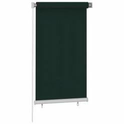 VidaXL Store roulant d'extérieur 80x140 cm Vert foncé PEHD 10 VidaXL Store roulant d'extérieur 80x140 cm Vert foncé PEHD -Habillages de fenêtre Soldes image 3 312810