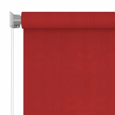 VidaXL Store roulant d'extérieur 60x140 cm Rouge PEHD 5 VidaXL Store roulant d'extérieur 60x140 cm Rouge PEHD – Image 3