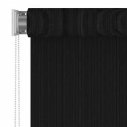 VidaXL Store roulant d'extérieur 160x230 cm Noir 9 VidaXL Store roulant d'extérieur 160x230 cm Noir -Habillages de fenêtre Soldes image 3 312957
