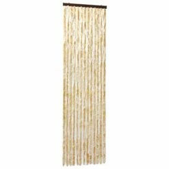 VidaXL Moustiquaire Beige 120x220 cm Chenille -Habillages de fenêtre Soldes image 3 315137