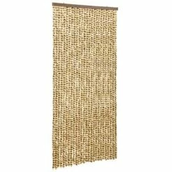 VidaXL Moustiquaire Beige et marron 100x220 cm Chenille -Habillages de fenêtre Soldes image 3 325450