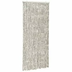 VidaXL Moustiquaire Gris clair et gris foncé 90x220 cm Chenille -Habillages de fenêtre Soldes image 3 325455