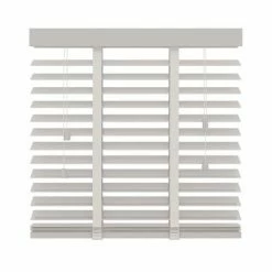 Decosol Store horizontal Bois 50 mm 160x180 cm Blanc -Habillages de fenêtre Soldes image 3 423187