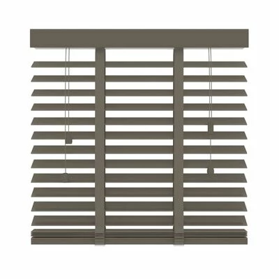 Decosol Store horizontal Bois 50 mm 80x180 cm Taupe 5 Decosol Store horizontal Bois 50 mm 80x180 cm Taupe – Image 3