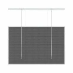 Decosol Store alvéolé Translucide Anthracite 80x180 cm -Habillages de fenêtre Soldes image 3 423302