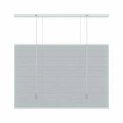 Decosol Store alvéolé Translucide Gris clair 160x180 cm -Habillages de fenêtre Soldes image 3 423312