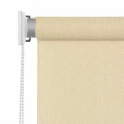 VidaXL Store roulant d'extérieur 100 x 140 cm Couleur crème -Habillages de fenêtre Soldes image 3 43438