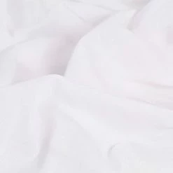 VidaXL Rideaux avec anneaux en métal 2 pcs Coton 140x245 cm Blanc -Habillages de fenêtre Soldes image 4 134319