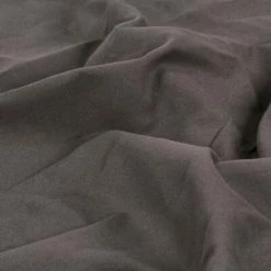 VidaXL Rideaux avec anneaux en métal 2 pcs Coton 140x175 cm Anthracite -Habillages de fenêtre Soldes image 4 134323