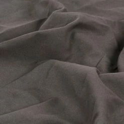 VidaXL Rideaux avec anneaux en métal 2 pcs Coton 140x245 cm Anthracite -Habillages de fenêtre Soldes image 4 134325