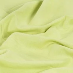 VidaXL Rideaux avec anneaux en métal 2 pcs Coton 140x175 cm Vert -Habillages de fenêtre Soldes image 4 134329