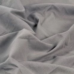 VidaXL Rideaux avec anneaux en métal 2 pcs Coton 140x175 cm Gris -Habillages de fenêtre Soldes image 4 134335