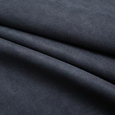 VidaXL Rideaux occultants avec anneaux Métal 2pcs Anthracite 140x245cm 6 VidaXL Rideaux occultants avec anneaux Métal 2pcs Anthracite 140x245cm – Image 4