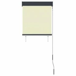 VidaXL Store roulant d'extérieur 60 x 250 cm Crème -Habillages de fenêtre Soldes image 4 145947