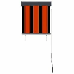 VidaXL Store roulant d'extérieur 60x250 cm Orange et marron -Habillages de fenêtre Soldes image 4 145948