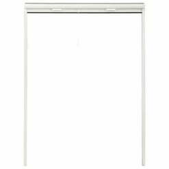 VidaXL Moustiquaire à rouleau pour fenêtres Blanc 110x170 cm -Habillages de fenêtre Soldes image 4 148720