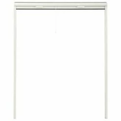VidaXL Moustiquaire à rouleau pour fenêtres Blanc 130x170 cm -Habillages de fenêtre Soldes image 4 148722
