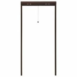 VidaXL Moustiquaire à rouleau pour fenêtres Marron 80x170 cm -Habillages de fenêtre Soldes image 4 148728