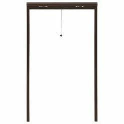 VidaXL Moustiquaire à rouleau pour fenêtres Marron 100x170 cm -Habillages de fenêtre Soldes image 4 148730