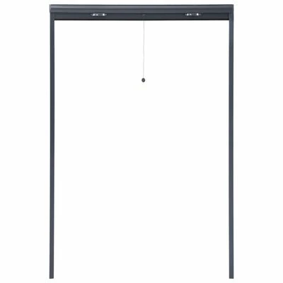 VidaXL Moustiquaire à rouleau pour fenêtres Anthracite 110x170 cm 6 VidaXL Moustiquaire à rouleau pour fenêtres Anthracite 110x170 cm – Image 4