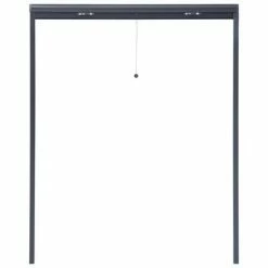 VidaXL Moustiquaire à rouleau pour fenêtres Anthracite 140x170 cm -Habillages de fenêtre Soldes image 4 148745
