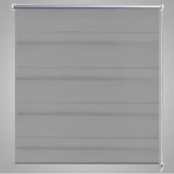 VidaXL Store 50x100 cm Gris -Habillages de fenêtre Soldes image 4 240187