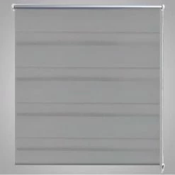 VidaXL Store 70 x 120 cm Gris -Habillages de fenêtre Soldes image 4 240195