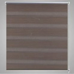 Store enrouleur tamisant 80 x 175 cm marron -Habillages de fenêtre Soldes image 4 240205