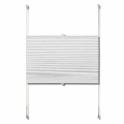 VidaXL Store plissé 60x125 cm Blanc -Habillages de fenêtre Soldes image 4 240594