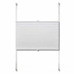 VidaXL Store plissé 100x125 cm Blanc -Habillages de fenêtre Soldes image 4 240610