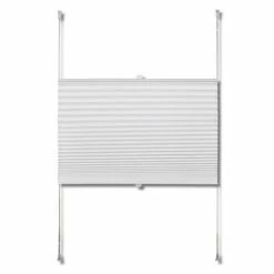 VidaXL Store plissé 100x200 cm Blanc -Habillages de fenêtre Soldes image 4 240612