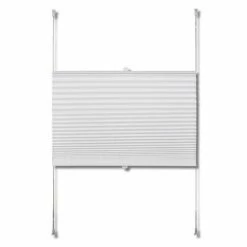VidaXL Store plissé 110x100 cm Blanc -Habillages de fenêtre Soldes image 4 240613