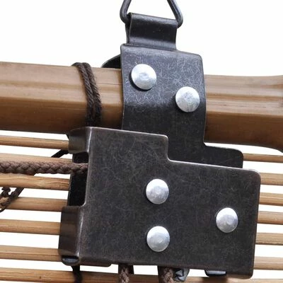 VidaXL Store roulant en bambou 80 x 220 cm Marron 6 VidaXL Store roulant en bambou 80 x 220 cm Marron – Image 4