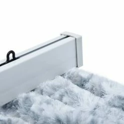 VidaXL Moustiquaire Blanc et gris 90x220 cm Chenille -Habillages de fenêtre Soldes image 4 284280