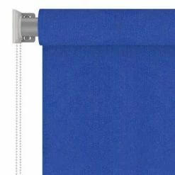 VidaXL Store roulant d'extérieur 160x230 cm Bleu PEHD -Habillages de fenêtre Soldes image 4 312853