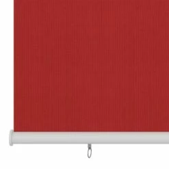VidaXL Store roulant d'extérieur 160x230 cm Rouge PEHD -Habillages de fenêtre Soldes image 4 312905