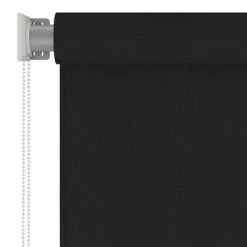VidaXL Store roulant d'extérieur 120x140 cm Noir -Habillages de fenêtre Soldes image 4 312942