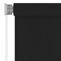VidaXL Store roulant d'extérieur 220x140 cm Noir -Habillages de fenêtre Soldes image 4 312947