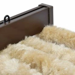 VidaXL Moustiquaire Beige 120x220 cm Chenille -Habillages de fenêtre Soldes image 4 315137