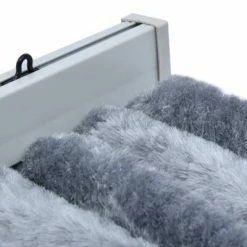 VidaXL Moustiquaire Argenté 90x200 cm Chenille -Habillages de fenêtre Soldes image 4 315139