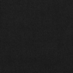 VidaXL Rideau occultant d'aspect de lin avec crochets Noir 290x245 cm -Habillages de fenêtre Soldes image 4 321159