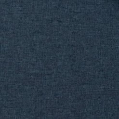 VidaXL Rideaux occultants aspect lin avec crochets 2pcs Bleu 140x225cm -Habillages de fenêtre Soldes image 4 321181