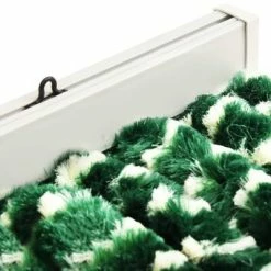 VidaXL Moustiquaire Vert et blanc 56x185 cm Chenille -Habillages de fenêtre Soldes image 4 325445