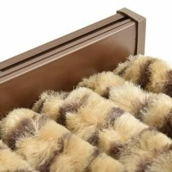 VidaXL Moustiquaire Beige et marron 100x220 cm Chenille -Habillages de fenêtre Soldes image 4 325450