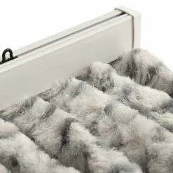 VidaXL Moustiquaire Gris clair et gris foncé 90x220 cm Chenille -Habillages de fenêtre Soldes image 4 325455