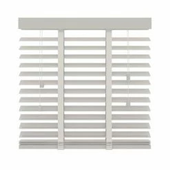 Decosol Store horizontal Bois 50 mm 100x130 cm Blanc -Habillages de fenêtre Soldes image 4 423181