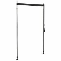 VidaXL Store roulant d'extérieur 120 x 270 cm Anthracite -Habillages de fenêtre Soldes image 5 145936