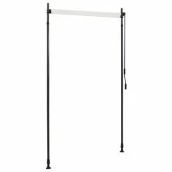 VidaXL Store roulant d'extérieur 120 x 270 cm Crème -Habillages de fenêtre Soldes image 5 145940