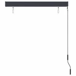 VidaXL Store roulant d'extérieur 120x250 cm Bleu et blanc 12 VidaXL Store roulant d'extérieur 120x250 cm Bleu et blanc -Habillages de fenêtre Soldes image 5 145961
