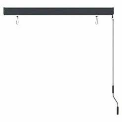 VidaXL Store roulant d'extérieur 140x250 cm Blanc et orange -Habillages de fenêtre Soldes image 5 145969